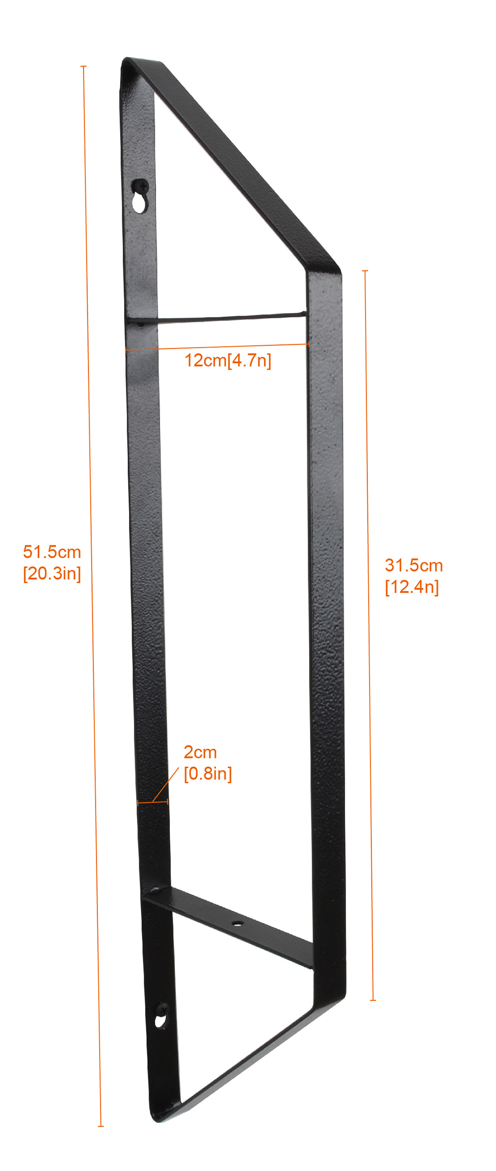 Metal bracket 04,Black
