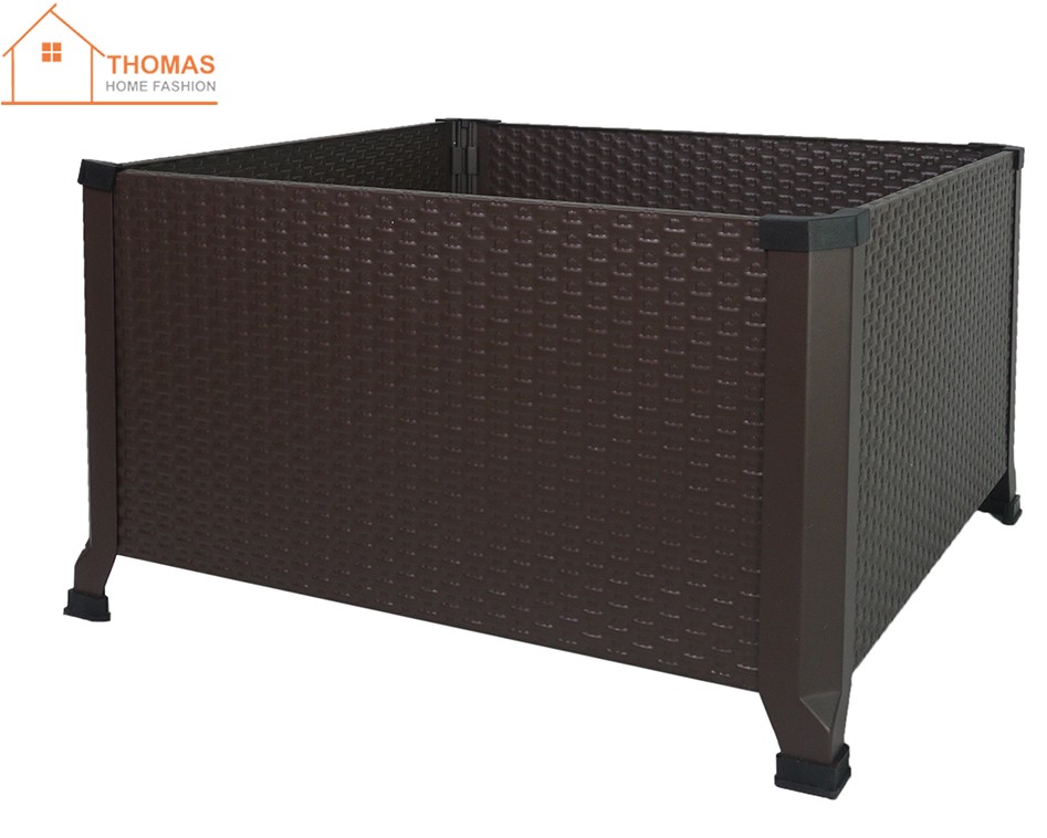 Metal garden planter bed series