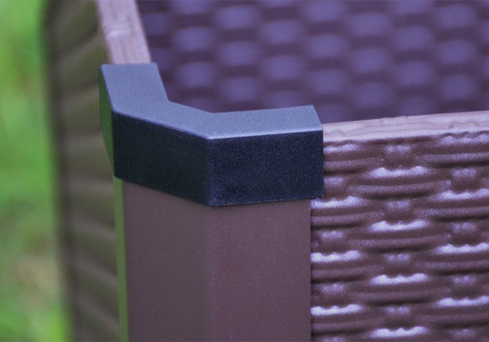 Metal garden planter bed series