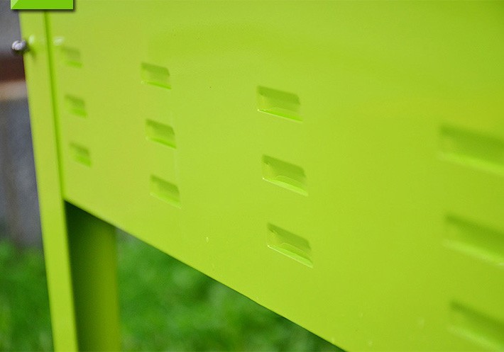 Metal garden planting bed series