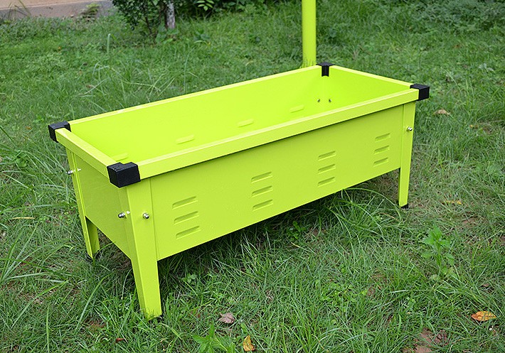Metal garden planting bed series