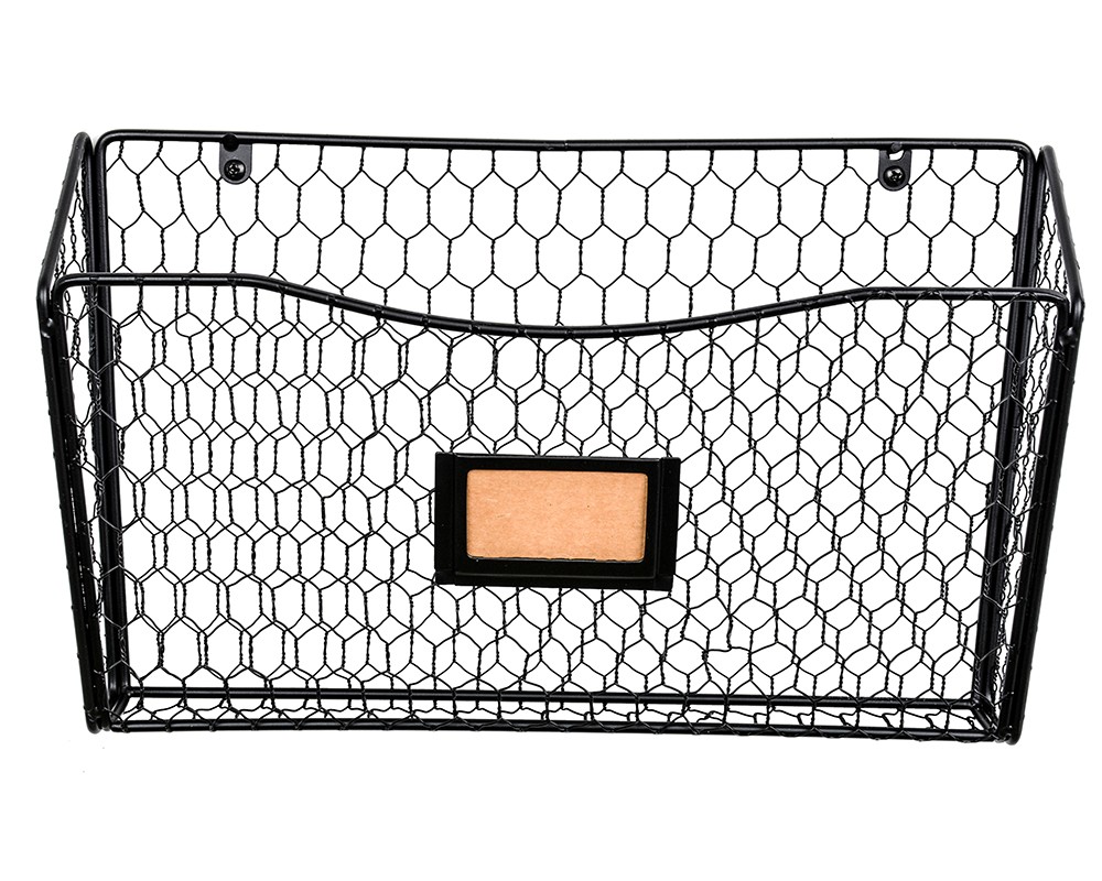 Metal basket ,TC474.Black