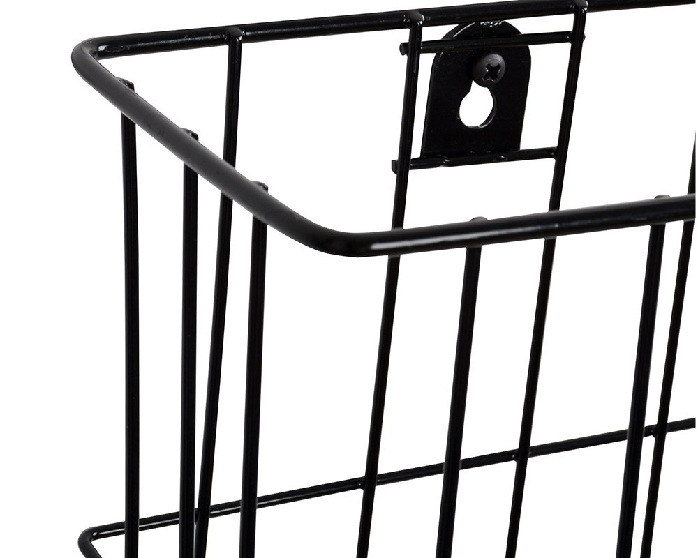Metal basket,TC477,Black