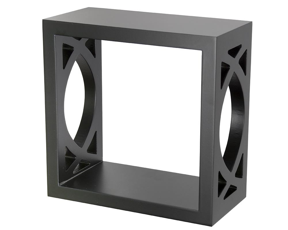 Wooden shelf,TB001,set of 3,Black