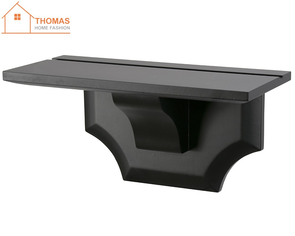 Wooden shelf,TB057,Black