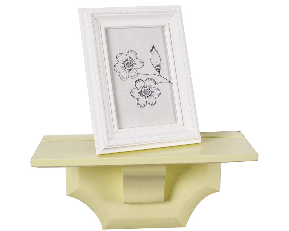 Wooden shelf,TC056,Paly yellow