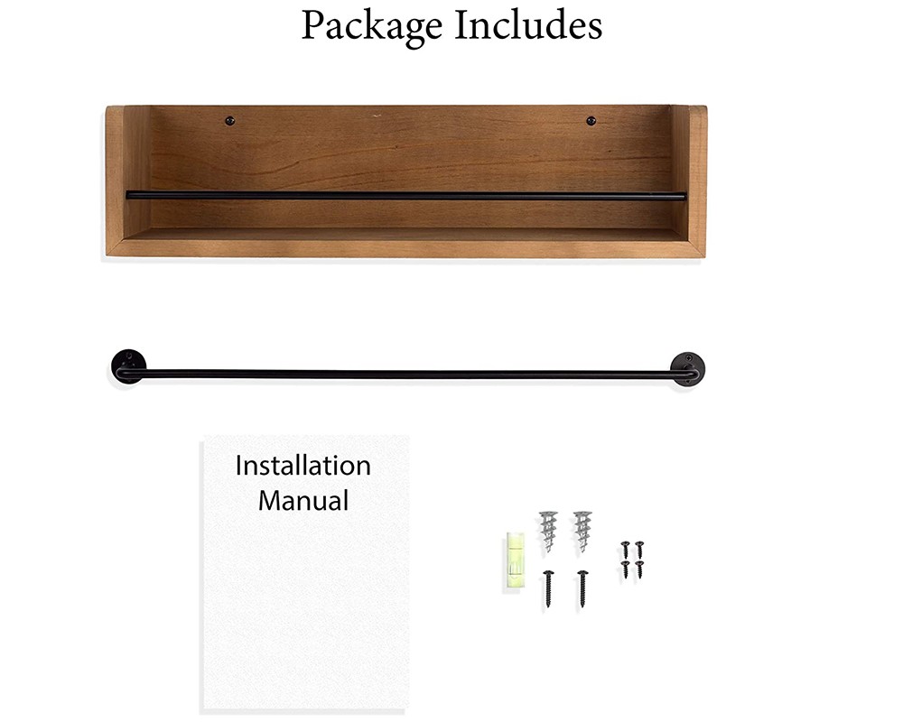 Wooden spice rack,TB004,Walnut