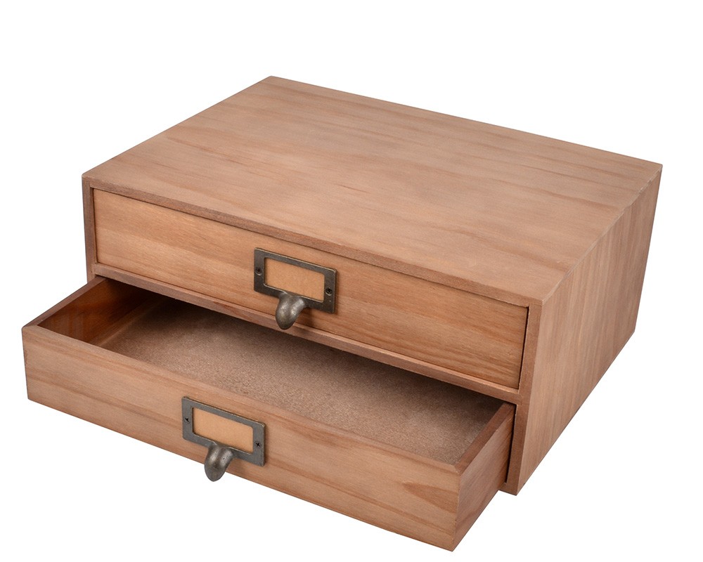 Wooden drawer box 03
