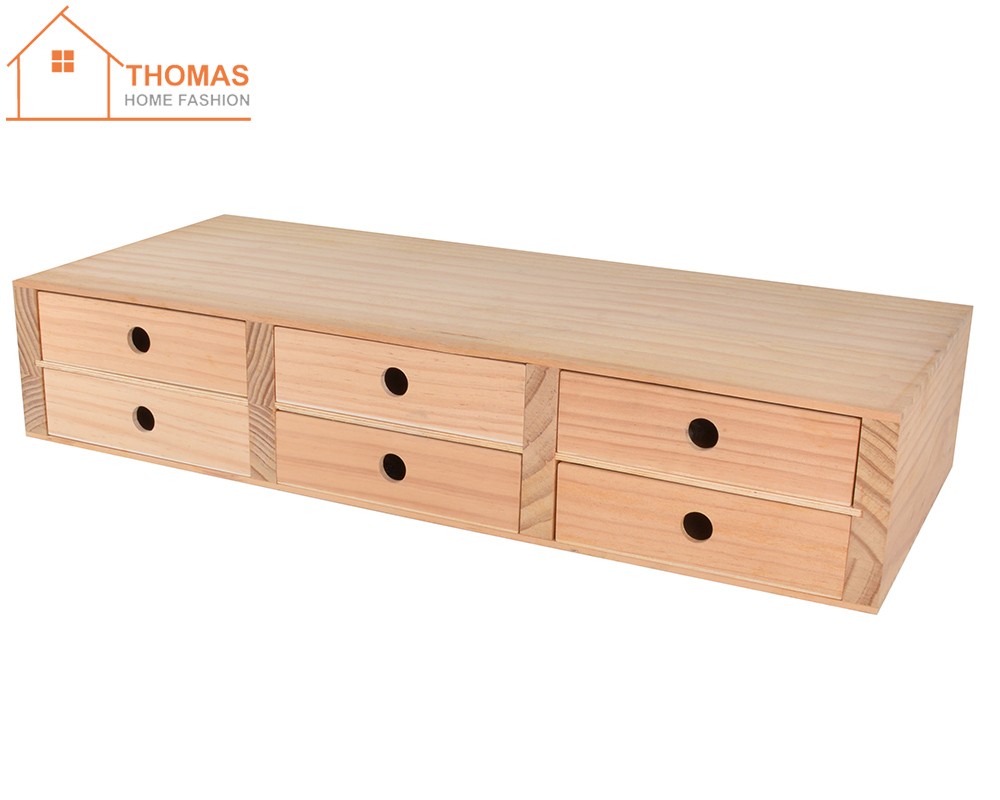 Wooden drawer box,TB421,Natural