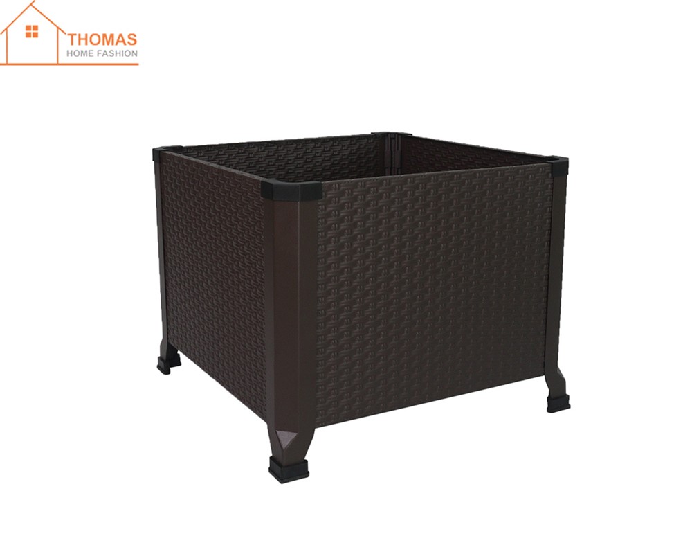 Metal garden planter bed series