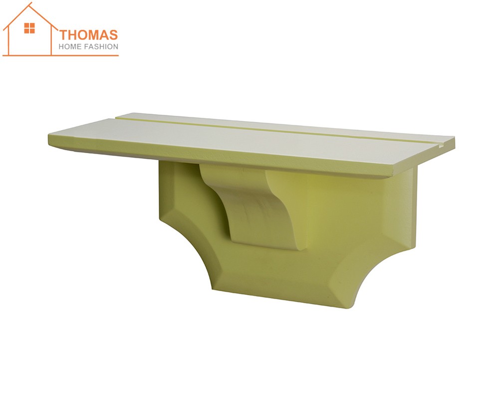 Wooden shelf,TC056,Paly yellow
