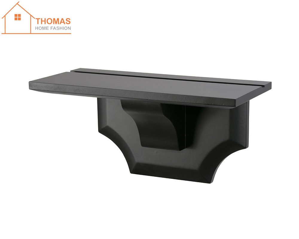 Wooden shelf,TB057,Black