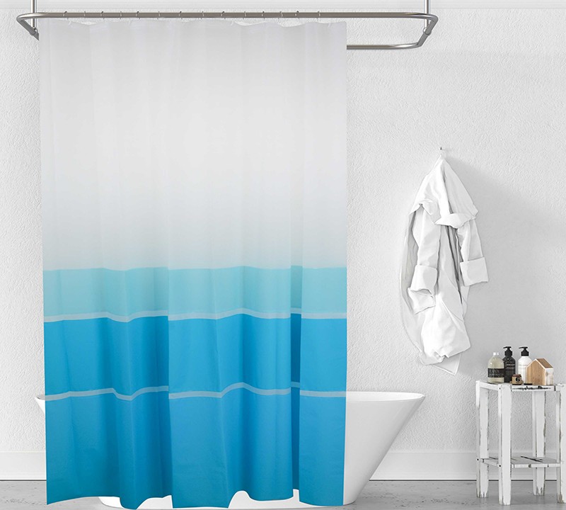 PEVA shower curtain 02, 200x200 cm