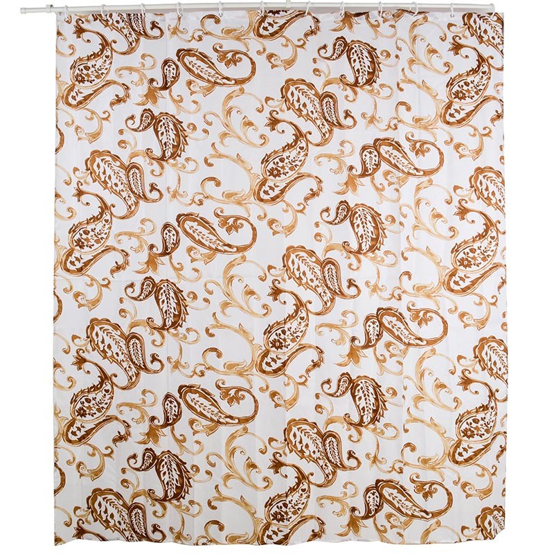 Polyester shower curtain 02