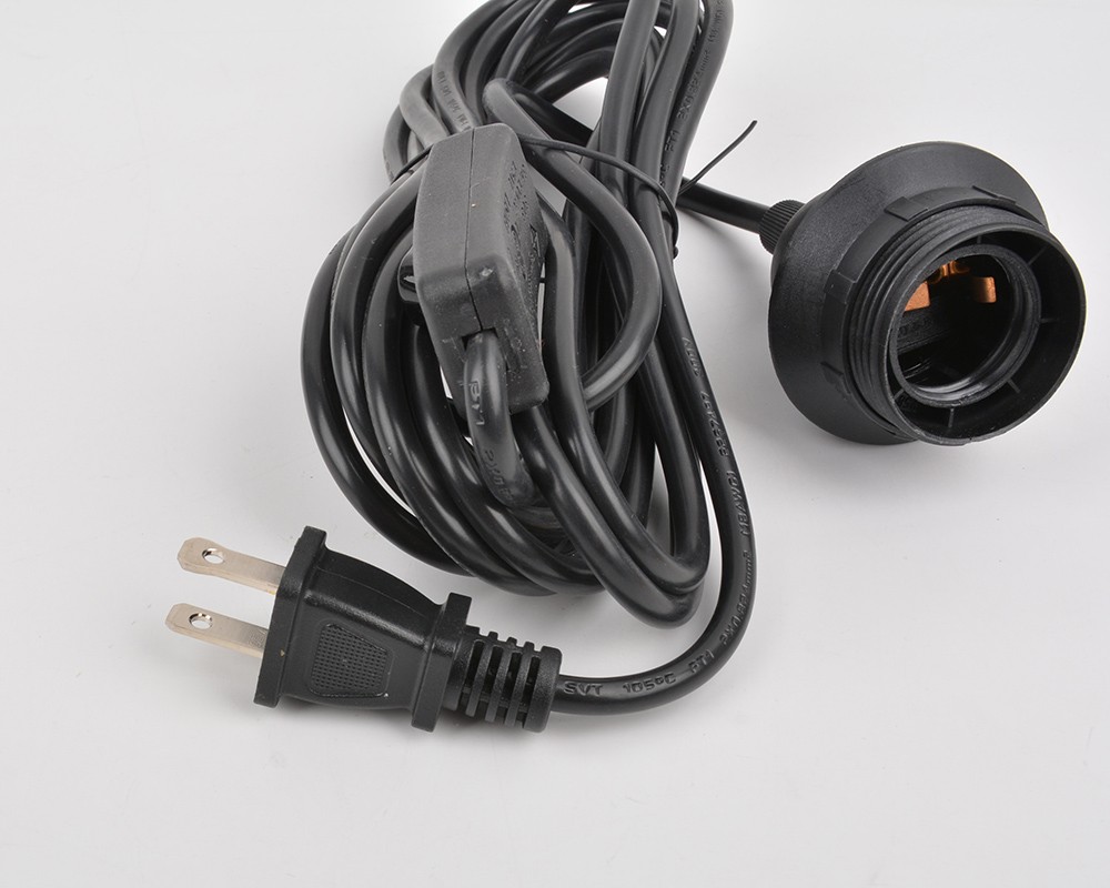 Cord With Switch,Black,TC088