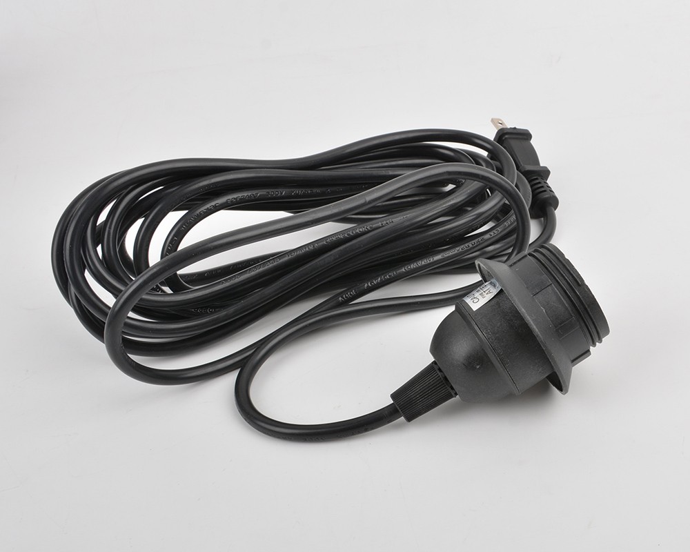 Cord With Switch,Black,TC088
