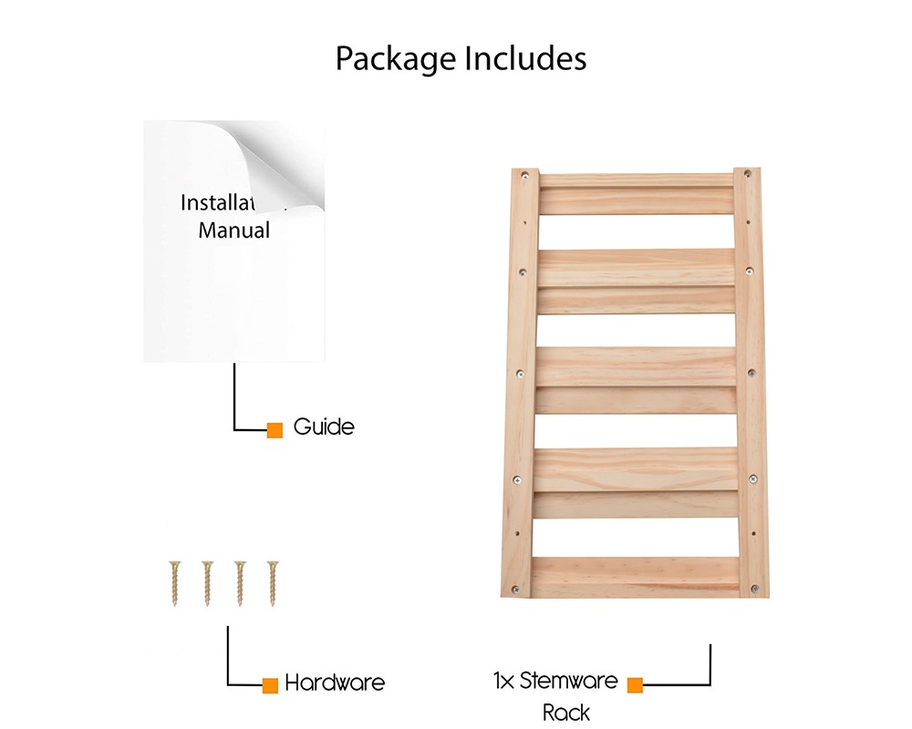 Wine glass rack,Natural,TA067