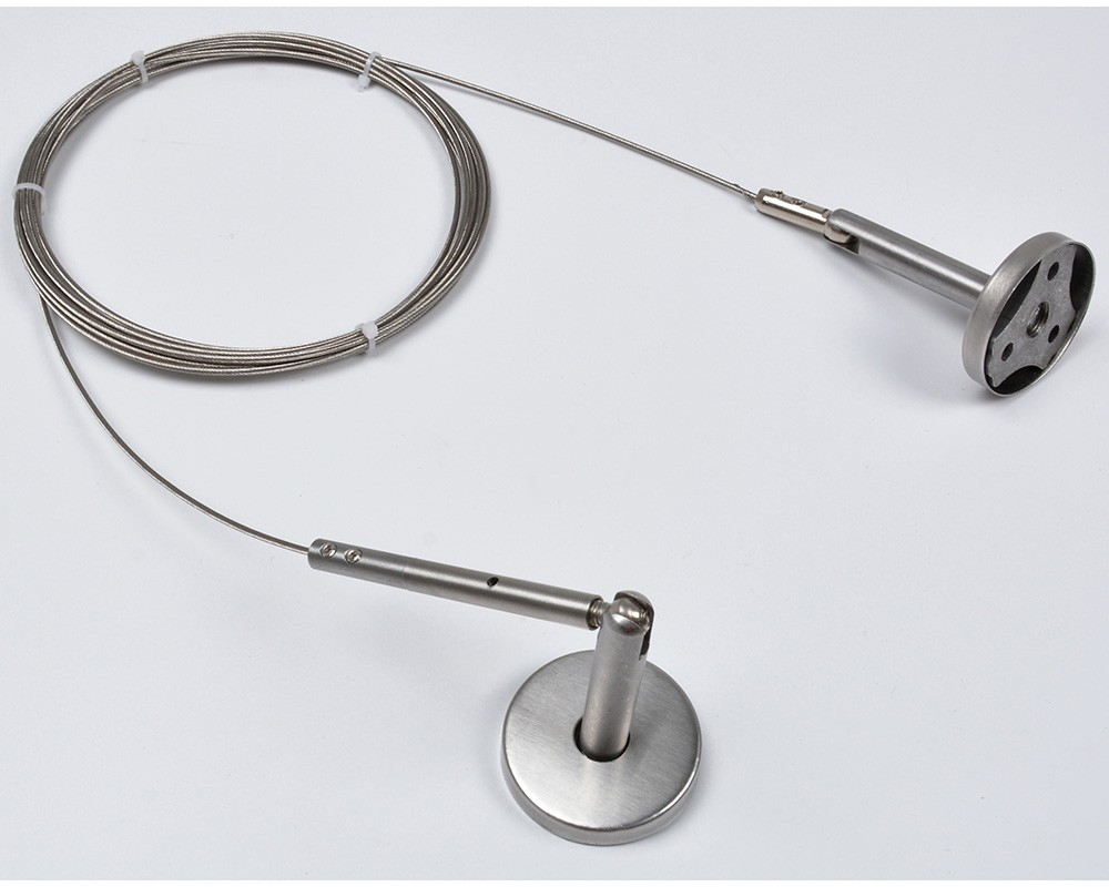 Curtain wire  set with 24 clips ,TC672