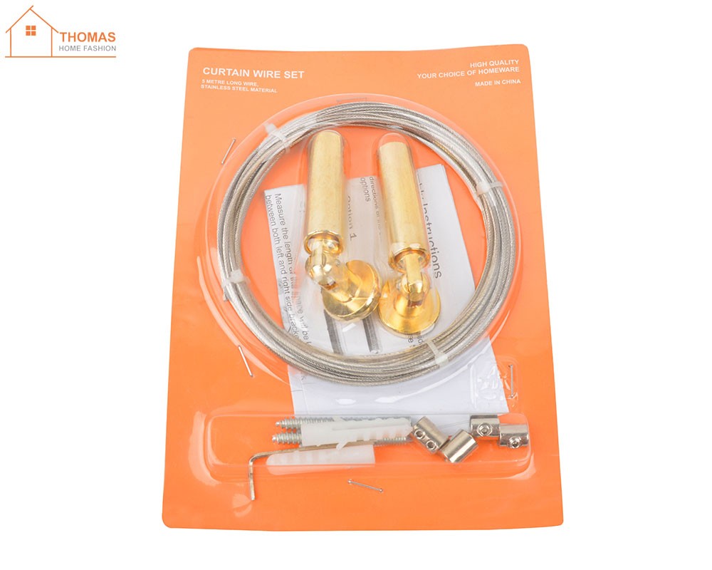 Curtain wire set,Yellow