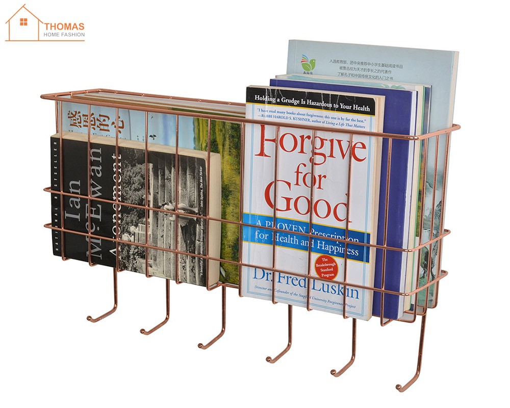 Metal basket,TC478,Rose gold