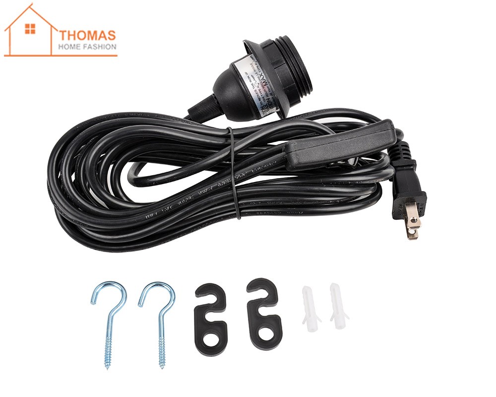 Cord With Switch,Black,TC088