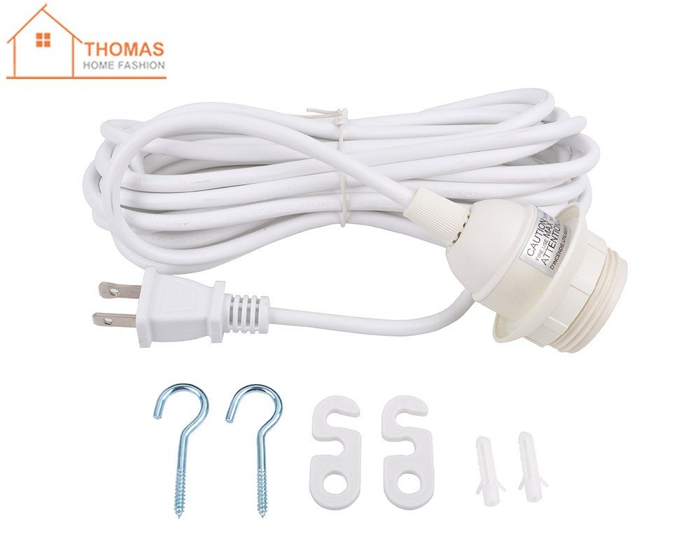 Cord no switch,White,TC012