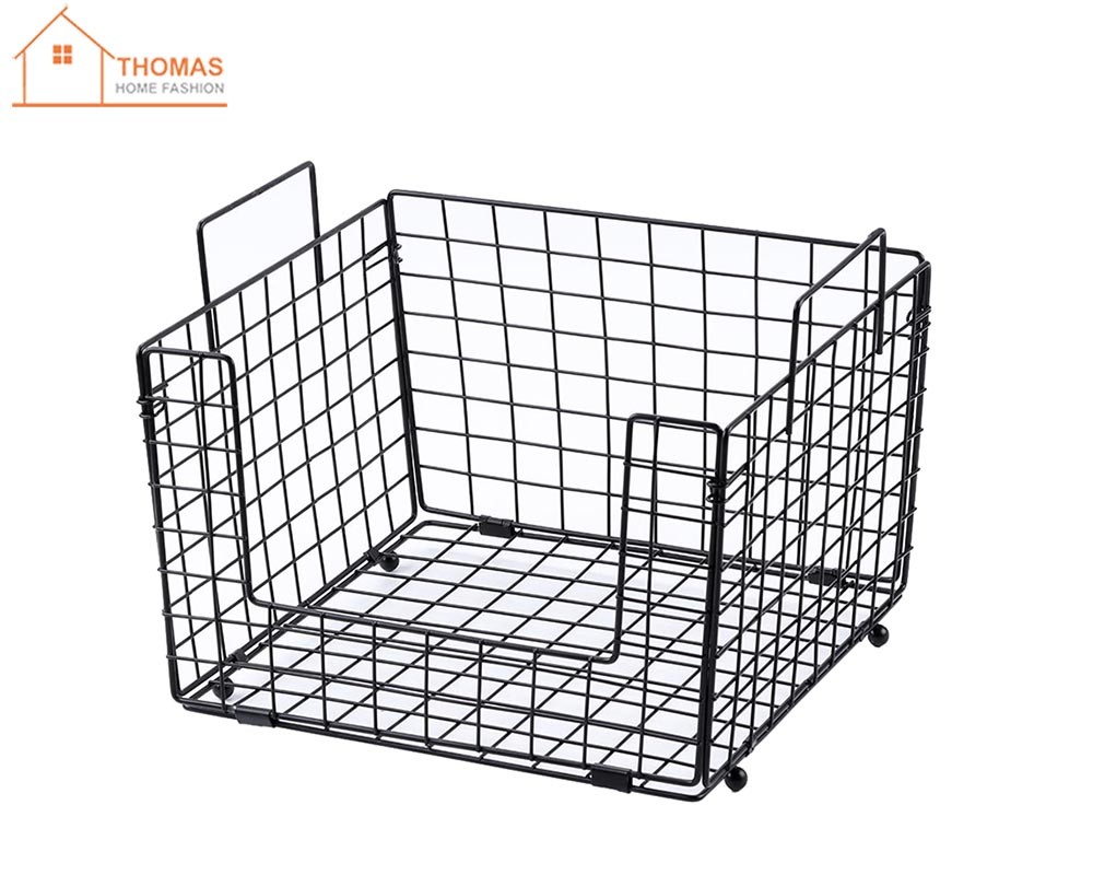 Metal basket 004,Black