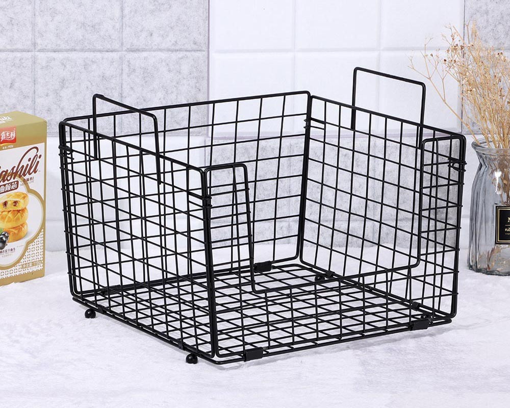 Metal basket 004,Black