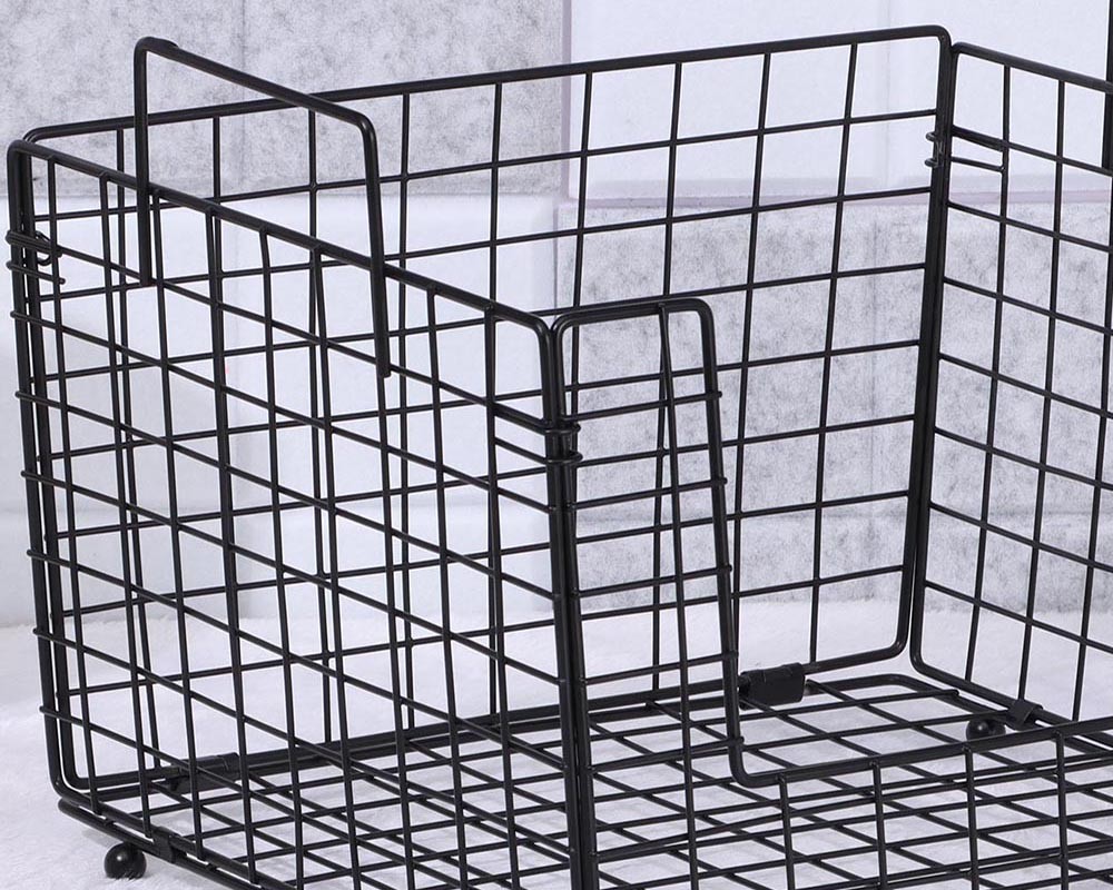 Metal basket 004,Black